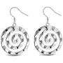 YAZILIND Drop Dangle Earrings Silver Hollow Circle Vintage Boho Women Fish Hook Earrings Dainty Personalized Statement Jewelry YAZILIND Drop Dangle Earrings Silver Hollow Circle Vintage Boho Women Fish Hook Earrings Dainty Personalized Statement Jewelry