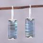 NOVICA Labradorite .925 Sterling Silver Drop Earrings, Beautiful Aurora