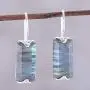 NOVICA Labradorite .925 Sterling Silver Drop Earrings, Beautiful Aurora NOVICA Labradorite .925 Sterling Silver Drop Earrings, Beautiful Aurora