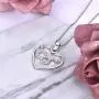 YL Serotonin Necklace Sterling Silver Dopamine Pendant Phantom Molecule Jewelry for Women