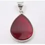 SilverStarJewel Carnelian Pendant 1.2'' Sterling Silver Gemstone Art Jewelery SilverStarJewel Carnelian Pendant 1.2'' Sterling Silver Gemstone Art Jewelery