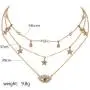 Fdesigner Layered Choker Stars Evil Eyes Necklace Pendant Chain Bohemian Collar Crystal Necklaces Jewelry for Women Girls (5) Fdesigner Layered Choker Stars Evil Eyes Necklace Pendant Chain Bohemian Collar Crystal Necklaces Jewelry for Women Girls (5)