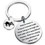 CYTING Sloth Lover Gift Sloths Love Enjoying Lifes Many Splendours and Taking It Easy Sloth Keychain Animal Jewelry Encouragement Gift for Family Friends