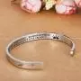 NEWNOVE Inspirational Gifts for Women Straighten Your Crown Bracelet Valentines Day Birthday Gifts for Daughter Mom Granddaughter Niece