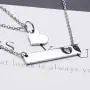 Fanery Sue Personalized Custom Engraved Name 316L Stainless Steel Horizontal Bar Necklace Fanery Sue Personalized Custom Engraved Name 316L Stainless Steel Horizontal Bar Necklace