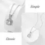 DHQH I Couldnt Tie The Knot Without You Rose Gold/Silver Plated Knot Pendant Necklace Bridesmaid Gift Proposal Necklaces Set of 1/4/6