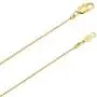 The Bling Factory 1mm-6mm 14k Yellow Gold Plated Ball Military Chain Necklace or Bracelet The Bling Factory 1mm-6mm 14k Yellow Gold Plated Ball Military Chain Necklace or Bracelet