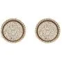 6 Pairs Women Crystal Stud Earrings Hypoallergenic Geometry Shiny Druzy Ear-ring Men boys Fashion Jewelry for girls