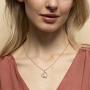 oGoodsunj Mother Daughter Jewelry - 925 Sterling Silver Necklace Lucky Elephant Love in Heart Pendant Ring Bracelet for Women Girls
