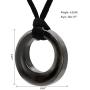 Circle of Life Cremation Jewelry for Ashes Stainless Steel Pendant Urn Necklace Keepsake Memorial Jewellery