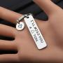 MAOFAED Long Distance Relationship Gift Going Away Gift Leaving Gift Miss You Gift Gift for Boyfriend I’ll Miss You A Ton