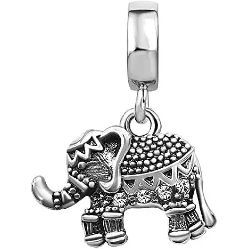 JMQJewelry Elephant Animal Birthday Birthstone January-December Month Dangle Charms for Bracelets Women Girls Jewelry Mothers Day JMQJewelry Elephant Animal Birthday Birthstone January-December Month Dangle Charms for Bracelets Women Girls Jewelry Mothers Day