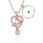 KUIYAI Mustard Seed Necklace Faith Love Heart Pendant Necklace Faith Charm with Mustard Seed Religious Jewelry Inspirational Christian Gift