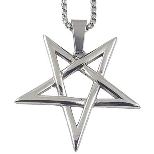 SigilofBaphomet.com Inverted Pentagram Pentacle 316L Stainless Steel