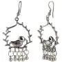 Efulgenz Boho Vintage Antique Ethnic Gypsy Tribal Indian Oxidized Silver Bird Dangle Jewelry Earrings Set Efulgenz Boho Vintage Antique Ethnic Gypsy Tribal Indian Oxidized Silver Bird Dangle Jewelry Earrings Set
