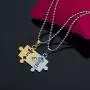 Ckysee Couples Necklace - Love Necklace For Couples, Women Men, Girlfiend And Boyfriend Matching Necklaces Stainless Steel King & Queen Relationship Necklaces K & Q Puzzle Pendant 1 Pairs Ckysee Couples Necklace - Love Necklace For Couples, Women Men, Girlfiend And Boyfriend Matching Necklaces Stainless Steel King & Queen Relationship Necklaces K & Q Puzzle Pendant 1 Pairs