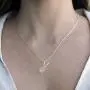 Gifts for Guitar Players Men 925 Sterling Silver Guitar Necklace Treble Clef Music Note Necklace,Guitar Gift for Guitar Lovers Musical Jewelry Gifts for Men/Women/Guitar Teacher