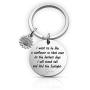 Inspirational Keychain I Want To Be Like a Sunflower So That Even On The Darkest Days Sunflowers Floral Gift Spiritual Gifts for Women(like a sunflower KR)