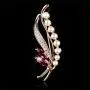 HSQYJ Flower Leaves Crystal Brooch Pin Elegant Shiny Rhinestone Brooches Fashion Jewelry Accessories Clothing Scarves Shawl Buttons Costume for Women Men HSQYJ Flower Leaves Crystal Brooch Pin Elegant Shiny Rhinestone Brooches Fashion Jewelry Accessories Clothing Scarves Shawl Buttons Costume for Women Men