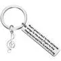KUIYAI Plato Quote Keychain Music Gives a Soul to The Universe Keyring Gift for Musicians and Music Teachers Music Lover KUIYAI Plato Quote Keychain Music Gives a Soul to The Universe Keyring Gift for Musicians and Music Teachers Music Lover