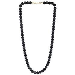 Efulgenz Handcrafted Red Crystal/Glass Stone Classic Round Beaded Strand Necklace Fashion Accessories for Women and Girls