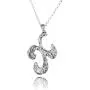 Paz Creations .925 Sterling Silver Personalized Necklace - Variety of Letters Paz Creations .925 Sterling Silver Personalized Necklace - Variety of Letters
