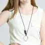 Coostuff Fashion Long Necklace with Pendant Jewelry Silver Necklaces for Women Coostuff Fashion Long Necklace with Pendant Jewelry Silver Necklaces for Women