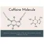 Rosa Vila Caffeine Molecule Necklace, 925 Sterling Silver, Coffee Necklace, Coffee Lover Jewelry for Women, Coffee Gifts for Women, Coffee Lovers Gifts, Mothers Day Rosa Vila Caffeine Molecule Necklace, 925 Sterling Silver, Coffee Necklace, Coffee Lover Jewelry for Women, Coffee Gifts for Women, Coffee Lovers Gifts, Mothers Day