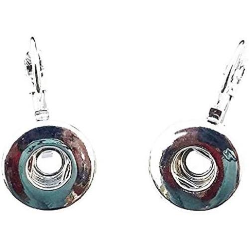 12mm Snap Charm Earrings