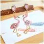 MIXIA Pink Enamel Oil Flamingo Bird Dangle Earrings for Women Hypoallergenic Jewelry Cute Animal Flamingo Crystal Earrings MIXIA Pink Enamel Oil Flamingo Bird Dangle Earrings for Women Hypoallergenic Jewelry Cute Animal Flamingo Crystal Earrings
