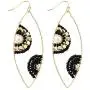 DAMLENG Fashion Bohemain Handmade Multicolor Beaded Dangle Drop Hoop Earrings for Women Girls Statement Unique Nation Earring Jewelry Gifts DAMLENG Fashion Bohemain Handmade Multicolor Beaded Dangle Drop Hoop Earrings for Women Girls Statement Unique Nation Earring Jewelry Gifts