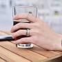 VAKKI 8mm Mens Tungsten Carbide Ring Deer Antler Turquoise Koa Wood Inlay Comfort Fit Size 7-12