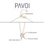 PAVOI 14K Gold Plated Post Faux Diamond Round Solitaire Pendant Halo Necklace | Gold Necklace for Women | Slider Adjustable