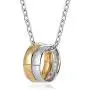 SOYOKO Engraved Gold Tone The One Ring Pendant Necklace for Lord of The Ring Fans Cosplay Costume Jewelry