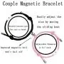 Attract Magnetic Couple Bracelet for Women Men Sun Moon Magnetic Couples Bracelets Vows of Eternal Love Relationship Bracelet Jewelry Set Gift for Couple Bestfriend His and Her (Pink+Black) Attract Magnetic Couple Bracelet for Women Men Sun Moon Magnetic Couples Bracelets Vows of Eternal Love Relationship Bracelet Jewelry Set Gift for Couple Bestfriend His and Her (Pink+Black)