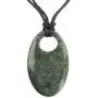 NOVICA Jade Pendant Necklace, 15.75'' Mayan Ellipse NOVICA Jade Pendant Necklace, 15.75'' Mayan Ellipse
