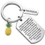WSNANG IVF Pineapple Gift This IVF Journey is Yours Keychain IVF Infertility Warrior Jewelry IVF Encouragement Gift for Infertility Mom WSNANG IVF Pineapple Gift This IVF Journey is Yours Keychain IVF Infertility Warrior Jewelry IVF Encouragement Gift for Infertility Mom