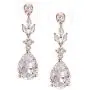 SWEETV Pearl Drop Earrings for Women,Bridesmaids,Brides -Teardrop Crystal Rhinestones Cubic Zirconia Earrings Dangling SWEETV Pearl Drop Earrings for Women,Bridesmaids,Brides -Teardrop Crystal Rhinestones Cubic Zirconia Earrings Dangling