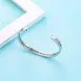 GFONDINGD Inspirational Bracelets for Women Girls Men Engraved Personalized Mantra Cuff Bangle Mother Daughter Friend Sister Encouragement Gift