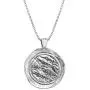 Silpada Proof It Reversible Coin Disc Pendant Necklace in Sterling Silver, 18'' + 2''
