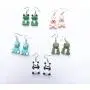 5Pairs Cute Handmade Cartoon Animal Dinosaur Frog Resin Earrings for Women Girl Funny Panda Rabbit Dangle Drop Earrings 5Pairs Cute Handmade Cartoon Animal Dinosaur Frog Resin Earrings for Women Girl Funny Panda Rabbit Dangle Drop Earrings
