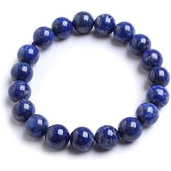 Lantine 8mm Natural Gemstone Stone Bracelet for Men Women Unisex 7 Inch Stretch Bead Bracelet Energy Healing Crystal Jewelry