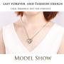 Personalized Engrave Beautiful Cremation Jewelry Urn Pendant Necklace for Ashes Stainless Steel Memorial Jewelry for Papa Nana Grandpa Grandma Dad Mom