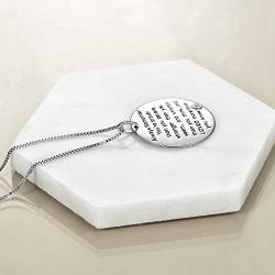 YFN Sterling Silver Always Remember You are Braver Than You Believe Jewelry Pendant Necklace Inspirational Gifts