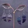 Gemstone Crystal Healing Reiki Chakra Handmade Angel Wing Dangle Earrings Gemstone Crystal Healing Reiki Chakra Handmade Angel Wing Dangle Earrings