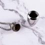 Fanery Sue Personalized Cremation Urn Necklace for Human/Pet Ashes Customizable Engraved Keepsake Memorial Jewelry