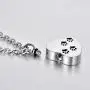 FCZDQ Cremation Jewelry Sleeping Dog Memorial Keepsake Ashes Urn Pendant Necklace with Funnel Kit FCZDQ Cremation Jewelry Sleeping Dog Memorial Keepsake Ashes Urn Pendant Necklace with Funnel Kit