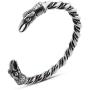 VikingsBrand Viking Bracelet for Men & Women - Wolf, Raven Arm Ring