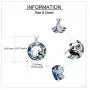 ONEFINITY Panda Gifts Sterling Silver Panda Necklace Panda Crystal Pendant Jewelry for Women ONEFINITY Panda Gifts Sterling Silver Panda Necklace Panda Crystal Pendant Jewelry for Women