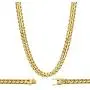 Cuban Link 14k Gold Plated Miami Cuban Chain 14MM, Real Solid Stainless Steel Fashion Gold Jewelry Cuban Link 14k Gold Plated Miami Cuban Chain 14MM, Real Solid Stainless Steel Fashion Gold Jewelry